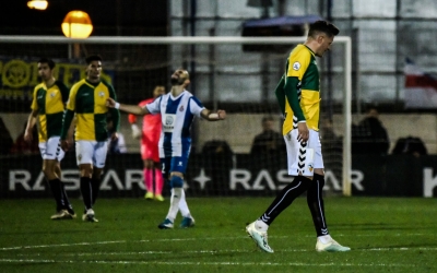 Decepció arlequinada després d'un dels gols pericos | Sandra Dihör